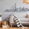 Wandtattoo Wandbild Skyline London England Wandaufkleber Auf dem Bild ist das Produkt: Wandtattoo Wandbild Skyline London England Wandaufkleber zum Preis von €29.9 abgebildet.