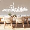 Wandtattoo Wandbild Skyline London England Wandaufkleber Auf dem Bild ist das Produkt: Wandtattoo Wandbild Skyline London England Wandaufkleber zum Preis von €29.9 abgebildet.