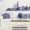 Wandtattoo Wandbild Skyline London England Wandaufkleber Auf dem Bild ist das Produkt: Wandtattoo Wandbild Skyline London England Wandaufkleber zum Preis von €29.9 abgebildet.