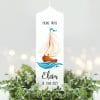 Taufkerze Segelboot Schiff Junge Mädchen Boot Name Datum Taufspruch Kerze zur Taufe Meer Auf dem Bild ist das Produkt: Taufkerze Segelboot Schiff Junge Mädchen Boot Name Datum Taufspruch Kerze zur Taufe Meer zum Preis von €6.4 abgebildet.