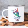 Becher Emaille Schweigefuchs Edelstahl Geschenk Geburtstag Kaffeebecher Kindertasse Auf dem Bild ist das Produkt: Becher Emaille Schweigefuchs Edelstahl Geschenk Geburtstag Kaffeebecher Kindertasse zum Preis von €18.9 abgebildet.