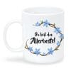 Bedruckte Tasse Nur die besten Väter werden zum Opa befördert…du bist der Allerbeste Geschenk Papa Vatertag Auf dem Bild ist das Produkt: Bedruckte Tasse Nur die besten Väter werden zum Opa befördert…du bist der Allerbeste Geschenk Papa Vatertag zum Preis von €15.90 abgebildet.