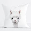 Auf dem Bild ist das Produkt: Bedrucktes Kissen mit Aufdruck Lama Alpaka Geschenk zum Preis von €11.90 abgebildet.