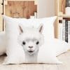 Auf dem Bild ist das Produkt: Bedrucktes Kissen mit Aufdruck Lama Alpaka Geschenk zum Preis von €11.90 abgebildet.