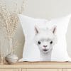 Auf dem Bild ist das Produkt: Bedrucktes Kissen mit Aufdruck Lama Alpaka Geschenk zum Preis von €11.90 abgebildet.