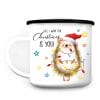 Auf dem Bild ist das Produkt: Campingbecher Becher All I want for Christmas mit Igel und Lichterkette Weihnachtsgeschenk Nikolausgeschenk zum Preis von €18.9 abgebildet.