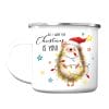 Auf dem Bild ist das Produkt: Campingbecher Becher All I want for Christmas mit Igel und Lichterkette Weihnachtsgeschenk Nikolausgeschenk zum Preis von €18.9 abgebildet.