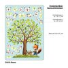 Auf dem Bild ist das Produkt: Fensterbild Frühling Ostern Baum Fuchs Schmetterlinge Schubkarre Fensterdeko Kinderzimmer Kind zum Preis von €13.90 abgebildet.