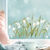 Fensterbild Frühling Ostern Schneeglöckchen Blumenwiese Fensterdeko wiederverwendbar Auf dem Bild ist das Produkt: Fensterbild Frühling Ostern Schneeglöckchen Blumenwiese Fensterdeko wiederverwendbar zum Preis von €13.90 abgebildet.