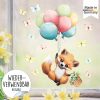 Fensterbild Kinderzimmer Frühling Ostern Fuchs Luftballons Schmetterlinge Fensterdeko Kind, Frühlingsdeko, Osterdeko Auf dem Bild ist das Produkt: Fensterbild Kinderzimmer Frühling Ostern Fuchs Luftballons Schmetterlinge Fensterdeko Kind, Frühlingsdeko, Osterdeko zum Preis von €13.90 abgebildet.