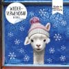 Fensterbild Lama mit rosa Mütze Schneeflocken Winter winterlicher Fensteraufkleber Fensterdeko Weihnachten, Adventdeko Auf dem Bild ist das Produkt: Fensterbild Lama mit rosa Mütze Schneeflocken Winter winterlicher Fensteraufkleber Fensterdeko Weihnachten, Adventdeko zum Preis von €13.9 abgebildet.