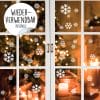Fensterbild Weihnachten wiederverwendbare Fensteraufkleber Winterdeko Kombi Set Adventsdeko Weihnachtsdeko Auf dem Bild ist das Produkt: Fensterbild Weihnachten wiederverwendbare Fensteraufkleber Winterdeko Kombi Set Adventsdeko Weihnachtsdeko zum Preis von €13.90 abgebildet.