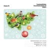 Auf dem Bild ist das Produkt: Fensterbild Weihnachten Winter Weihnachtszweig Tannen Vögel Kugeln Kinderzimmer Fensterdeko wiederverwendbar zum Preis von €13.90 abgebildet.