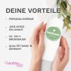 Hochzeitsgeschenk Kerze mit Eukatyptus Girlande Namen und Datum Geschenk zur Hochzeit Hochzeitskerze Auf dem Bild ist das Produkt: Hochzeitsgeschenk Kerze mit Eukatyptus Girlande Namen und Datum Geschenk zur Hochzeit Hochzeitskerze zum Preis von €5.9 abgebildet.