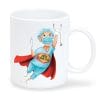 Auf dem Bild ist das Produkt: Keramik Tasse Krankenschwester Super Schwester Maske Corona Geschenkidee Spruch zum Preis von €15.90 abgebildet.
