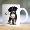 Keramiktasse bedruckt Hund Australian Shepherd mit Wunschnamen Kaffeetasse personalisiert Geschenk Geburtstag 330 ml Auf dem Bild ist das Produkt: Keramiktasse bedruckt Hund Australian Shepherd mit Wunschnamen Kaffeetasse personalisiert Geschenk Geburtstag 330 ml zum Preis von €18.9 abgebildet.