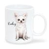 Keramiktasse bedruckt Hund Chihuahua mit Wunschnamen Kaffeetasse personalisiert Geschenk Geburtstag 330 ml Auf dem Bild ist das Produkt: Keramiktasse bedruckt Hund Chihuahua mit Wunschnamen Kaffeetasse personalisiert Geschenk Geburtstag 330 ml zum Preis von €18.9 abgebildet.