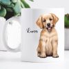 Keramiktasse bedruckt Hund Golden Retriever mit Wunschnamen Kaffeetasse personalisiert Geschenk Geburtstag 330 ml Auf dem Bild ist das Produkt: Keramiktasse bedruckt Hund Golden Retriever mit Wunschnamen Kaffeetasse personalisiert Geschenk Geburtstag 330 ml zum Preis von €18.9 abgebildet.