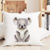 Auf dem Bild ist das Produkt: Kissen bedruckt mit Aufdruck Koalabär Dekokissen 40 x 40 cm mit oder ohne Füllung Geschenk zum Preis von €11.90 abgebildet.