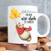 Tasse bedruckt Bär Glück ist, eine Freundin/einen Freund wie dich zu haben Auf dem Bild ist das Produkt: Tasse bedruckt Bär Glück ist, eine Freundin/einen Freund wie dich zu haben zum Preis von €15.90 abgebildet.