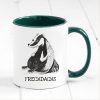 Tasse bedruckt Dachs Frechdachs Geschenk Geburtstag Kaffeetasse Kaffeebecher 330 ml spülmaschinenfest Auf dem Bild ist das Produkt: Tasse bedruckt Dachs Frechdachs Geschenk Geburtstag Kaffeetasse Kaffeebecher 330 ml spülmaschinenfest zum Preis von €17.90 abgebildet.