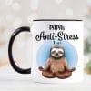 Auf dem Bild ist das Produkt: Tasse bedruckt Faultier Papas Anti-Stress Tasse, Geschenk Geburtstag Kaffeetasse Kaffeebecher, Weihnachtsgeschenk zum Preis von €18.9 abgebildet.