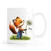 Tasse bedruckt Fuchs Pusteblume personalisiert Wunschname Fuchstasse Geschenk Geburtstag Auf dem Bild ist das Produkt: Tasse bedruckt Fuchs Pusteblume personalisiert Wunschname Fuchstasse Geschenk Geburtstag zum Preis von €18.9 abgebildet.