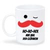 Bedruckte Tasse für die Weihnachtszeit Bart Ho Ho Glühweintasse Auf dem Bild ist das Produkt: Bedruckte Tasse für die Weihnachtszeit Bart Ho Ho Glühweintasse zum Preis von €15.90 abgebildet.