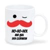 Bedruckte Tasse für die Weihnachtszeit Bart Ho Ho Glühweintasse Auf dem Bild ist das Produkt: Bedruckte Tasse für die Weihnachtszeit Bart Ho Ho Glühweintasse zum Preis von €15.90 abgebildet.
