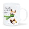 Tasse für die Winterzeit, bedruckt Fuchs Everything is magical when it snows, Geschenk Kaffeetasse Kaffeebecher Auf dem Bild ist das Produkt: Tasse für die Winterzeit, bedruckt Fuchs Everything is magical when it snows, Geschenk Kaffeetasse Kaffeebecher zum Preis von €15.90 abgebildet.