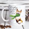 Tasse für die Winterzeit, bedruckt Fuchs Everything is magical when it snows, Geschenk Kaffeetasse Kaffeebecher Auf dem Bild ist das Produkt: Tasse für die Winterzeit, bedruckt Fuchs Everything is magical when it snows, Geschenk Kaffeetasse Kaffeebecher zum Preis von €15.90 abgebildet.