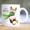Tasse für die Winterzeit bedruckt Fuchs Let it snow, Geschenk Kaffeetasse Kaffeebecher, Winter Auf dem Bild ist das Produkt: Tasse für die Winterzeit bedruckt Fuchs Let it snow, Geschenk Kaffeetasse Kaffeebecher, Winter zum Preis von €15.90 abgebildet.