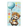 Wandtattoo Kinderzimmer Katze mit Luftballon Dekoration Babyzimmer Auf dem Bild ist das Produkt: Wandtattoo Kinderzimmer Katze mit Luftballon Dekoration Babyzimmer zum Preis von €24.9 abgebildet.