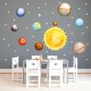 Wandtattoo Kinderzimmer Planeten Galaxy Sterne, Dekoration Babyzimmer Auf dem Bild ist das Produkt: Wandtattoo Kinderzimmer Planeten Galaxy Sterne, Dekoration Babyzimmer zum Preis von €44.9 abgebildet.