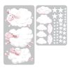 Wandtattoo Kinderzimmer Schafe Schäfchen Wolken Schäfchenwolken Dekoration Babyzimmer Auf dem Bild ist das Produkt: Wandtattoo Kinderzimmer Schafe Schäfchen Wolken Schäfchenwolken Dekoration Babyzimmer zum Preis von €49.9 abgebildet.