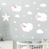 Wandtattoo Kinderzimmer Schafe Schäfchen Wolken Schäfchenwolken Dekoration Babyzimmer Auf dem Bild ist das Produkt: Wandtattoo Kinderzimmer Schafe Schäfchen Wolken Schäfchenwolken Dekoration Babyzimmer zum Preis von €49.9 abgebildet.