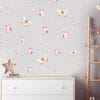 Wandtattoo Kinderzimmer Schmetterlinge in Pastellfarben Trend pastell Kinderzimmerdeko Babyzimmer Auf dem Bild ist das Produkt: Wandtattoo Kinderzimmer Schmetterlinge in Pastellfarben Trend pastell Kinderzimmerdeko Babyzimmer zum Preis von €24.9 abgebildet.