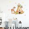 Wandtattoo Kinderzimmer Tipi Indianer Reh Zelt Eule Schmetterlinge Dekoration Babyzimmer Auf dem Bild ist das Produkt: Wandtattoo Kinderzimmer Tipi Indianer Reh Zelt Eule Schmetterlinge Dekoration Babyzimmer zum Preis von €19.9 abgebildet.