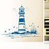 Wandtattoo Strand mit Leuchtturm und Vögeln maritime Dekoration Auf dem Bild ist das Produkt: Wandtattoo Strand mit Leuchtturm und Vögeln maritime Dekoration zum Preis von €23.9 abgebildet.