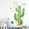 Wandtattoo Wandbild Kinderzimmer Messlatte Kaktus Eule Fuchs Indianer Dekoration Babyzimmer Auf dem Bild ist das Produkt: Wandtattoo Wandbild Kinderzimmer Messlatte Kaktus Eule Fuchs Indianer Dekoration Babyzimmer zum Preis von €39.9 abgebildet.
