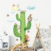 Wandtattoo Wandbild Kinderzimmer Messlatte Kaktus Eule Fuchs Indianer Dekoration Babyzimmer Auf dem Bild ist das Produkt: Wandtattoo Wandbild Kinderzimmer Messlatte Kaktus Eule Fuchs Indianer Dekoration Babyzimmer zum Preis von €39.9 abgebildet.
