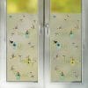 Auf dem Bild ist das Produkt: Sichtschutzfolie bunte mehrfarbige Vogelhäuser Fensterfolie Fensterdeko Milchglasfolie zum Preis von €24.9 abgebildet.