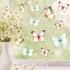 Auf dem Bild ist das Produkt: Fensterbild Frühling Ostern wiederverwendbar 25 Schmetterlinge im Set Fensterdeko Kinderzimmer Kind zum Preis von €13.90 abgebildet.