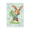 Auf dem Bild ist das Produkt: Fensterbild Frühling Ostern Hase Blumenstrauß Schmetterlinge Fensterdeko Wiederverwendbar Kinder Frühlingsdeko Osterdeko zum Preis von €13.90 abgebildet.