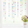 Fensterbild Karneval Konfettikette Girlande Farbspritzer wiederverwendbar Frühling bunte Punkte Fasching farbige Kreise Auf dem Bild ist das Produkt: Fensterbild Karneval Konfettikette Girlande Farbspritzer wiederverwendbar Frühling bunte Punkte Fasching farbige Kreise zum Preis von €17.9 abgebildet.
