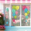 Fensterbild Karneval Luftballons Konfetti wiederverwendbar Frühling bunte Ballons Fasching Auf dem Bild ist das Produkt: Fensterbild Karneval Luftballons Konfetti wiederverwendbar Frühling bunte Ballons Fasching zum Preis von €17.9 abgebildet.