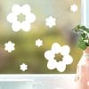 Auf dem Bild ist das Produkt: Fensteraufkleber Frühling Blumen Weiß WIEDERVERWENDBAR  17 Aufkleber im Set Fensterbilder Ostermotiv zum Preis von €8.9 abgebildet.