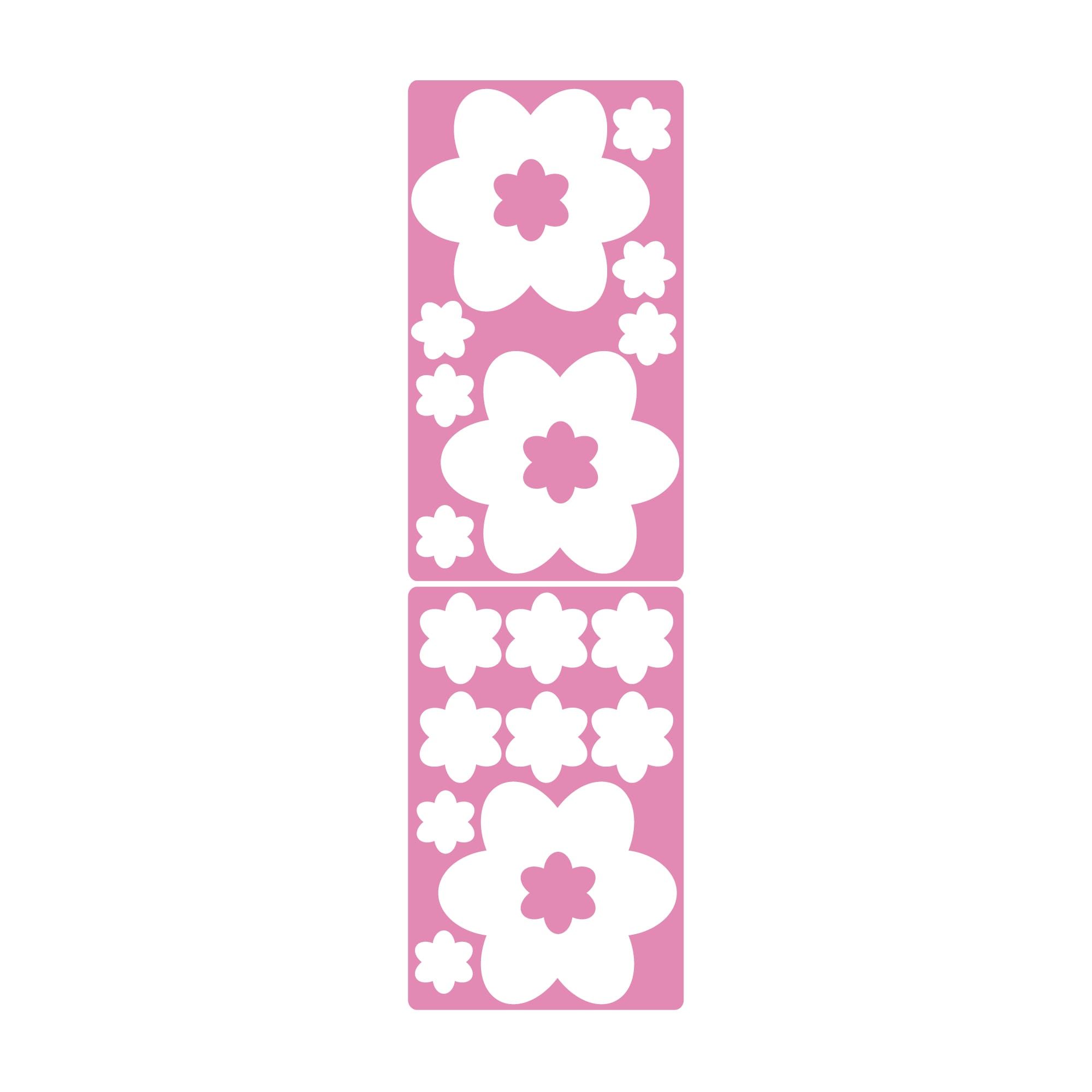 Auf dem Bild ist das Produkt: Fensteraufkleber Frühling Blumen Weiß WIEDERVERWENDBAR  17 Aufkleber im Set Fensterbilder Ostermotiv zum Preis von €8.9 abgebildet.