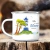 Campingbecher Emaille Maritim Leuchtturm verschiedene Sprüche zur Auswahl, Geschenk Geburtstag 300 ml Auf dem Bild ist das Produkt: Campingbecher Emaille Maritim Leuchtturm verschiedene Sprüche zur Auswahl, Geschenk Geburtstag 300 ml zum Preis von €18.9 abgebildet.