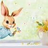 Fensterbild Frühling Ostern Osterhase hineinschauend Schmetterlingen Blumenstrauß Wiederverwendbar Fensterdeko Kinderzimmer Kind Frühlingsdeko Auf dem Bild ist das Produkt: Fensterbild Frühling Ostern Osterhase hineinschauend Schmetterlingen Blumenstrauß Wiederverwendbar Fensterdeko Kinderzimmer Kind Frühlingsdeko zum Preis von €13.9 abgebildet.